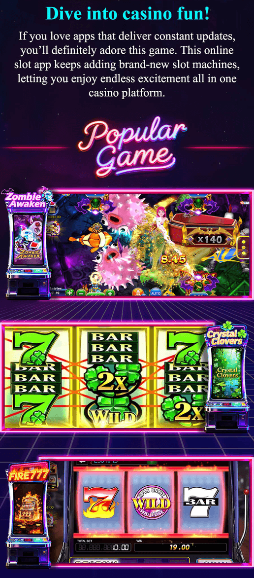 Cash Jackpot World — Game Selection