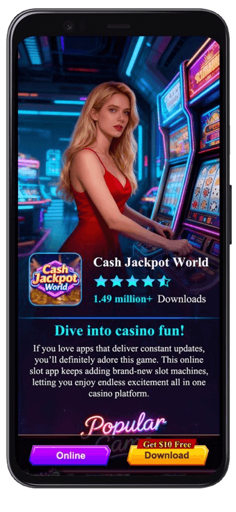 Cash Jackpot World — Welcome Bonus